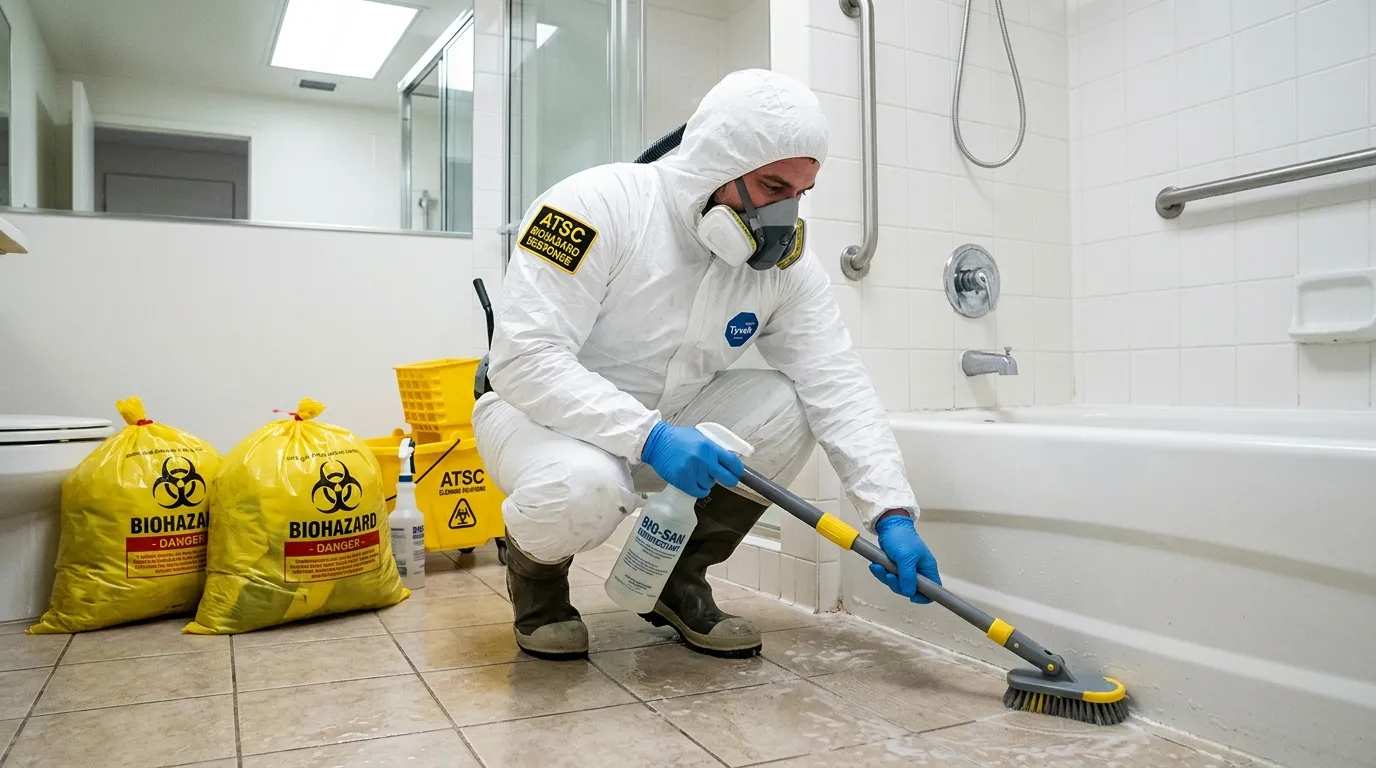 Decontamination equipment deployed for Blood Cleanup in Newburyport